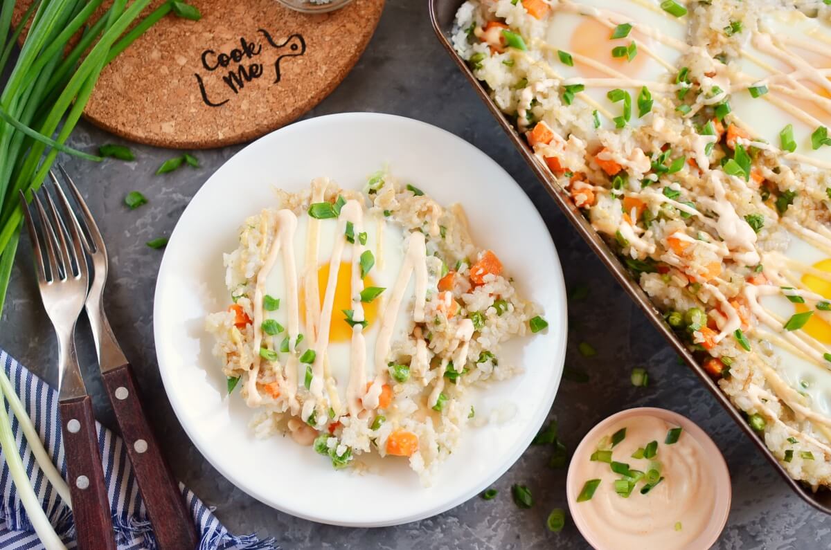 Sheet Pan Fried Rice