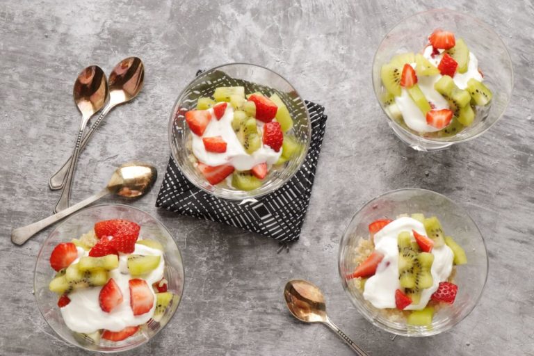Step 6 - Strawberry Kiwi Quinoa Breakfast Parfait