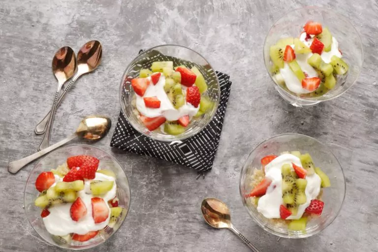 Step 6 - Strawberry Kiwi Quinoa Breakfast Parfait