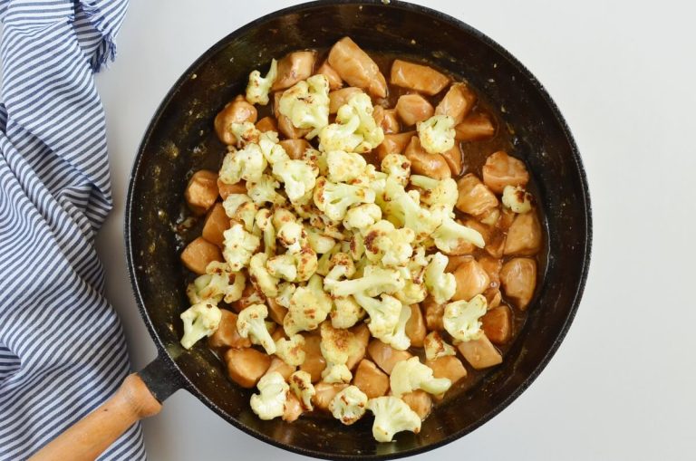 Step 6 - Teriyaki Chicken and Cauliflower