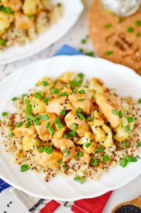 Teriyaki Chicken and Cauliflower