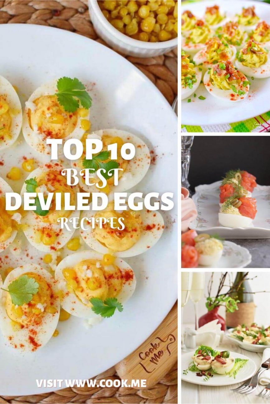 Top 10 Best Deviled Eggs Recipes-Million Dollar Deviled Eggs-Flavors of Perfect Deviled Eggs
