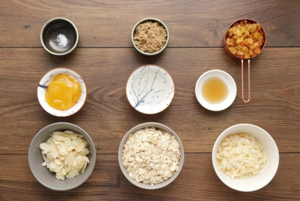 Ingredients for Tropical Coconut Granola