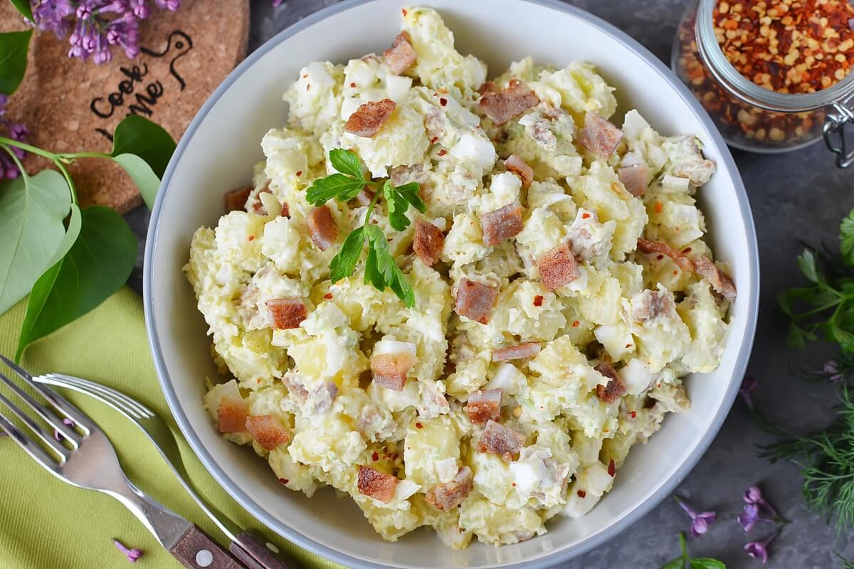 Ultimate Avocado Potato Salad Recipe-How To Make Ultimate Avocado Potato Salad-Delicious Ultimate Avocado Potato Salad