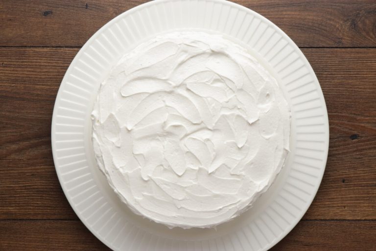 Step 10 - Vanilla Cake Recipe
