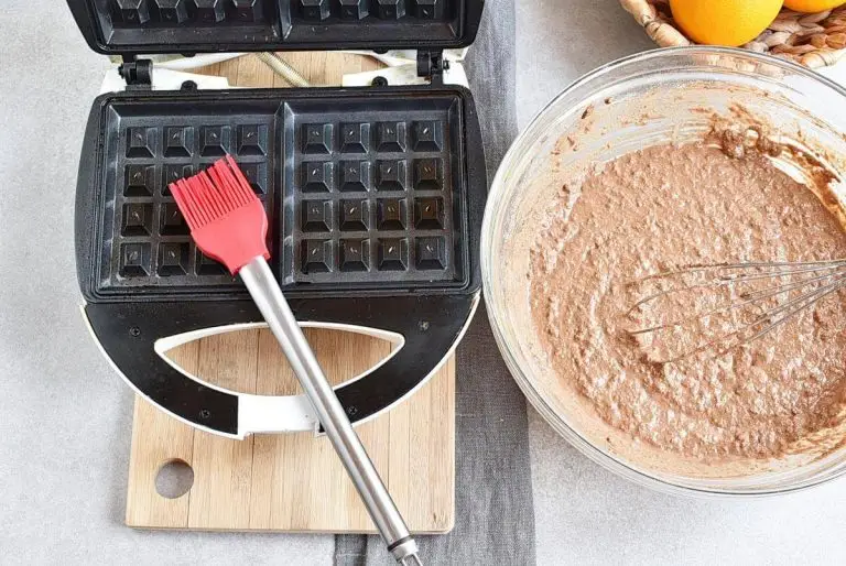 Step 1 - Vegan Chocolate Orange Waffles