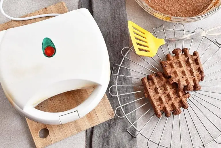 Step 5 - Vegan Chocolate Orange Waffles