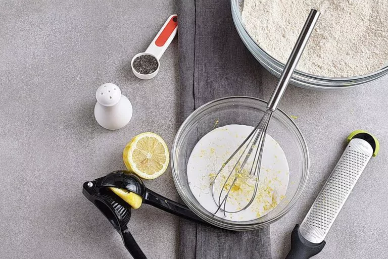 Step 4 - Vegan Lemon Poppy Seed Cake
