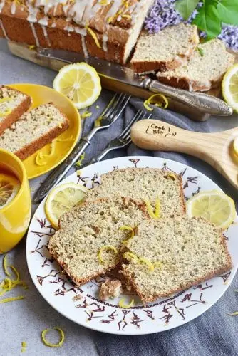 Vegan Lemon Poppy Seed Cake