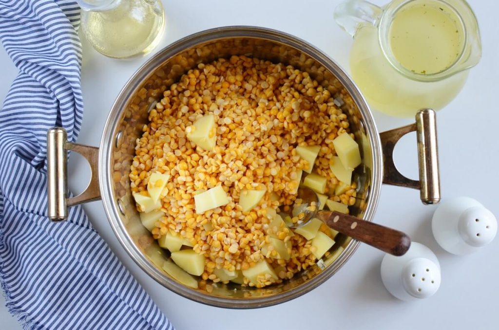 Vegan Split Pea Soup with Potatoes recipe - step 3