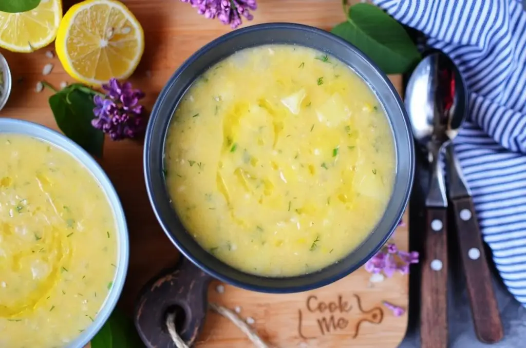 Vegan Split Pea Soup with Potatoes