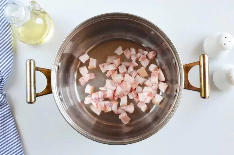Step 1 - Yellow Split Pea and Bacon Soup