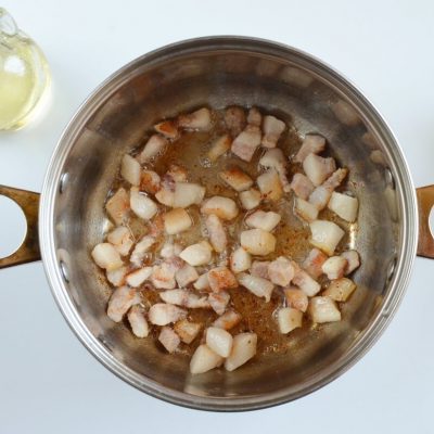 Yellow Split Pea and Bacon Soup recipe - step 1