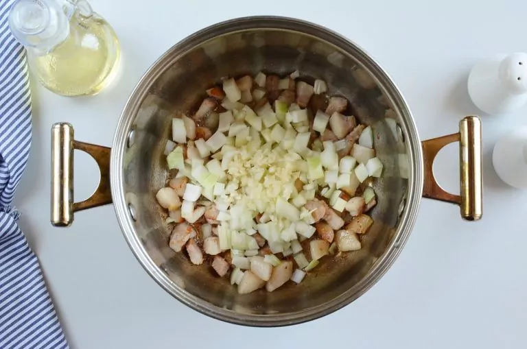 Step 2 - Yellow Split Pea and Bacon Soup