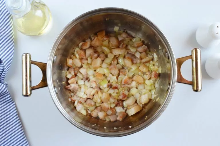 Step 2 - Yellow Split Pea and Bacon Soup