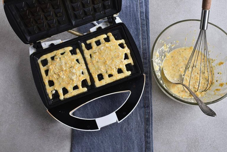 Step 4 - 2-Cheese Keto Chaffle