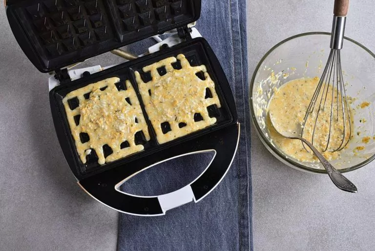 Step 4 - 2-Cheese Keto Chaffle