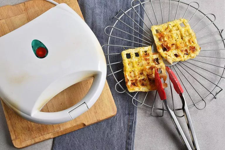 Step 4 - 2-Cheese Keto Chaffle