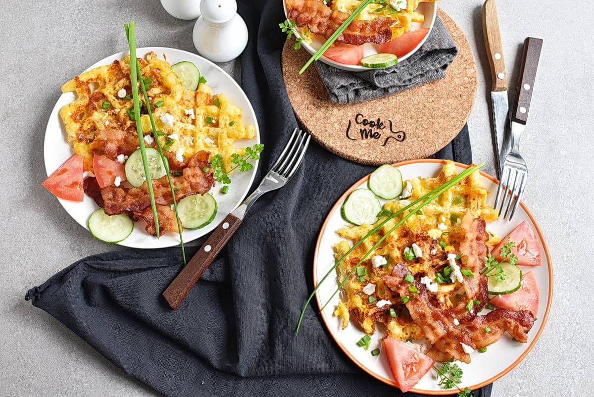 2-Cheese Keto Chaffle