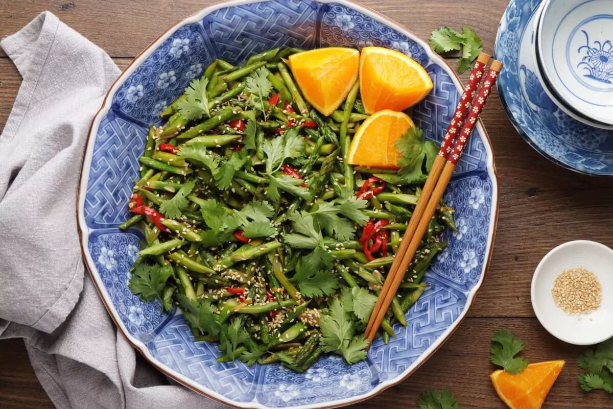 Asparagus Stir-Fry Recipe-Quick Asparagus Stir-Fry-Stir Fried Asparagus