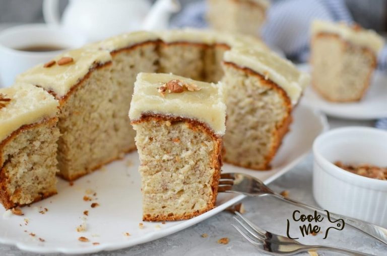 Step 9 - Banana Bread with Brown Butter Frosting