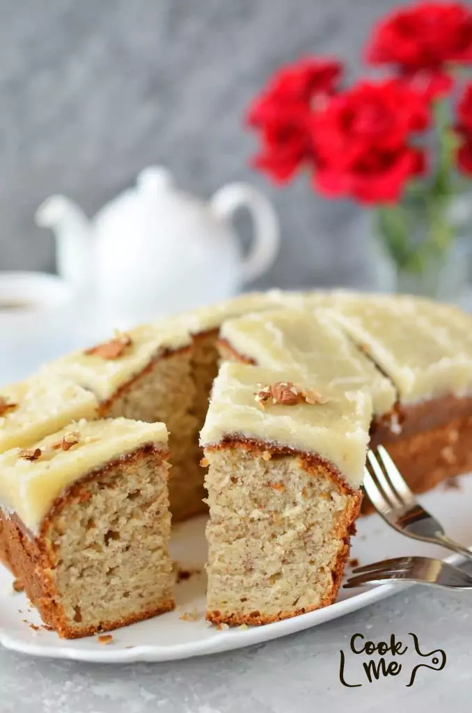 Banana Bread with Brown Butter Frosting