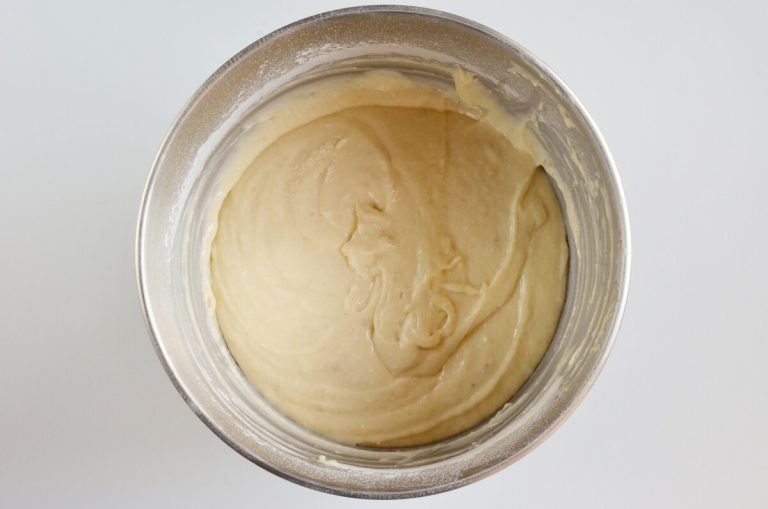 Step 4 - Banana Bread with Brown Butter Frosting