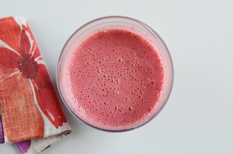 Step 2 - Banana Cherry Smoothie