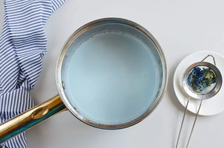 Step 3 - Butterfly Pea Flower Coconut Ice Cream