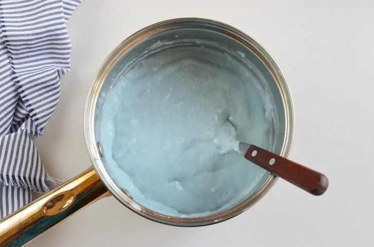 Step 5 - Butterfly Pea Flower Coconut Ice Cream