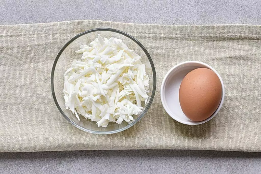 Ingredients for Chaffle 2-ingredient Keto Waffle
