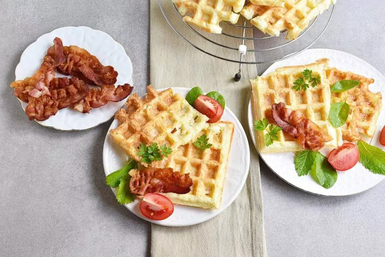 Step 5 - Chaffle 2-ingredient Keto Waffle