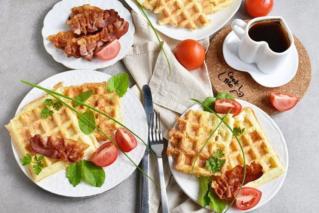 Chaffle 2-ingredient Keto Waffle