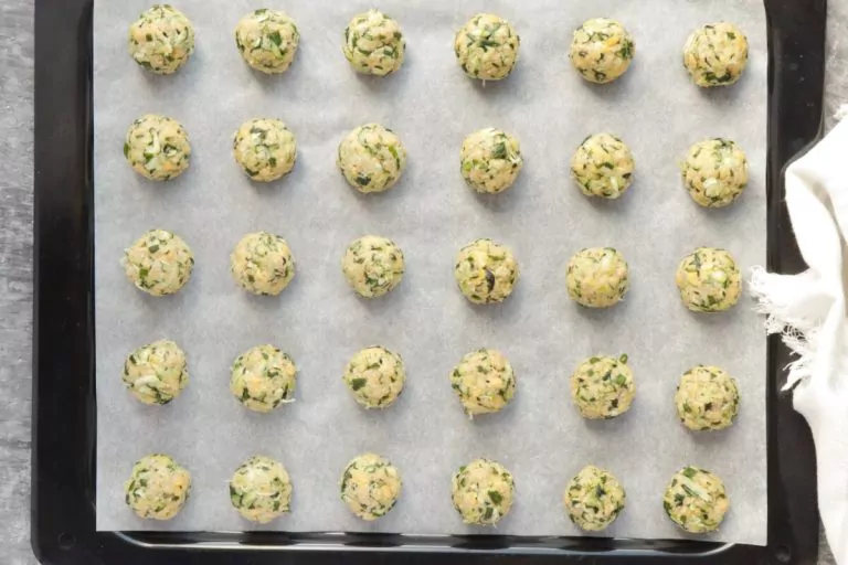 Step 3 - Cheesy Garlic Zucchini Bites