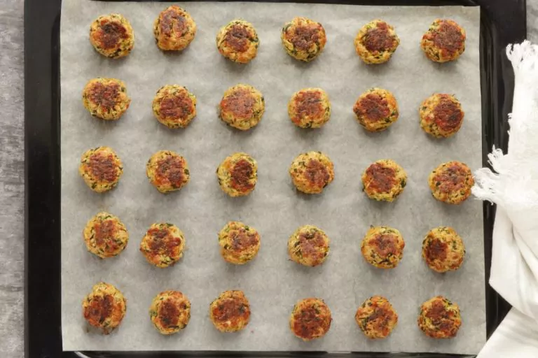 Step 4 - Cheesy Garlic Zucchini Bites
