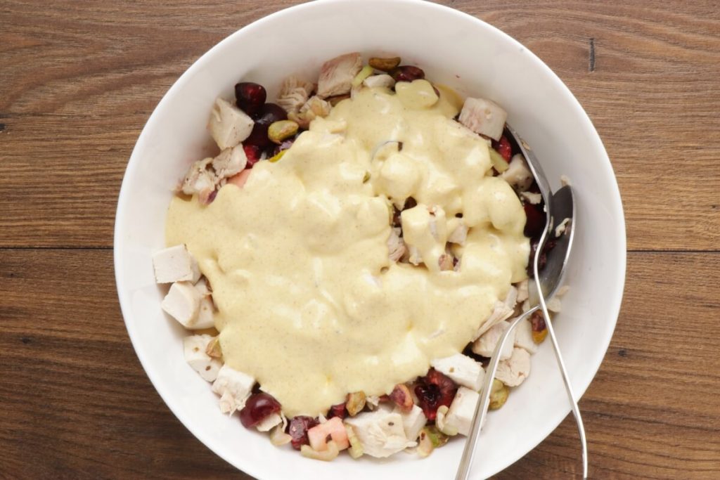 Cherry Greek Yogurt Curry Chicken Salad recipe - step 3