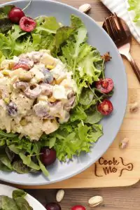 Cherry Greek Yogurt Curry Chicken Salad