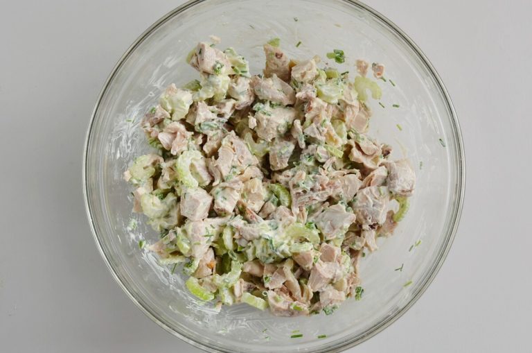 Step 2 - Classic Hot Chicken Salad