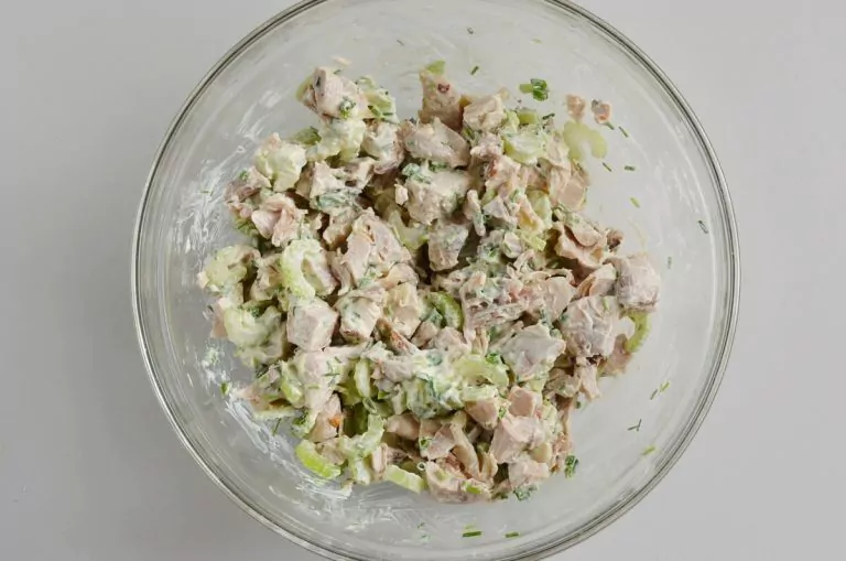 Step 2 - Classic Hot Chicken Salad