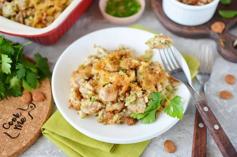 Step 7 - Classic Hot Chicken Salad