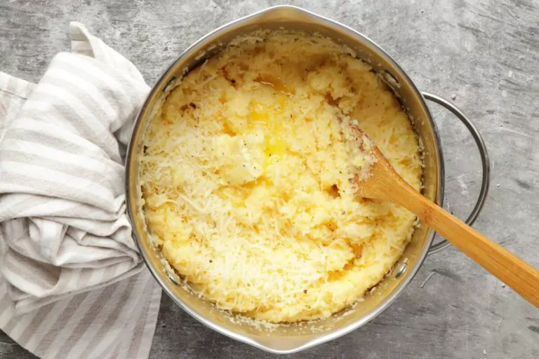Step 5 - Creamy Polenta with Asparagus