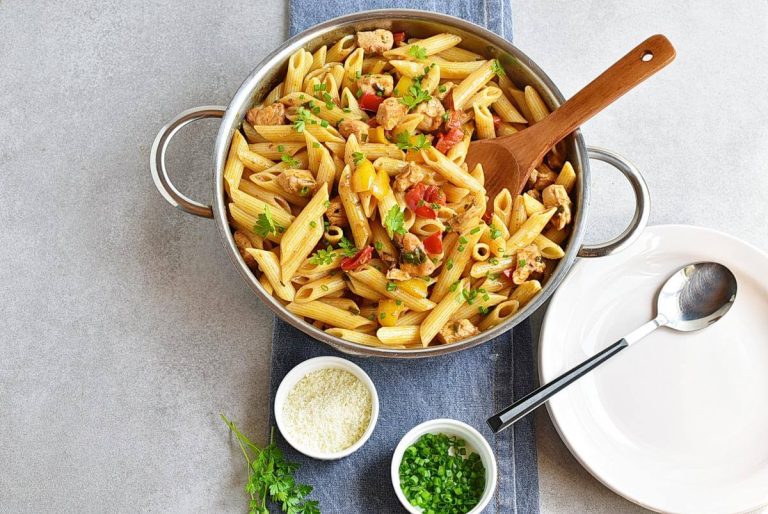Step 6 - Creamy Rasta Pasta
