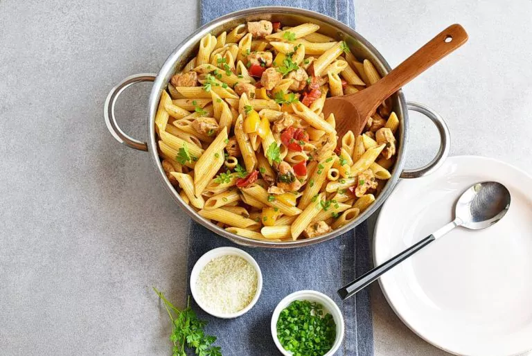 Step 6 - Creamy Rasta Pasta