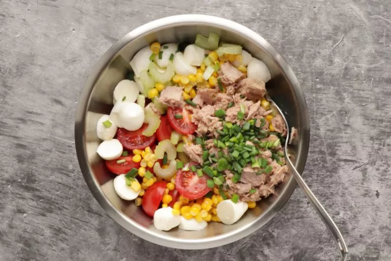 Step 1 - Easy Italian Tuna Corn Salad