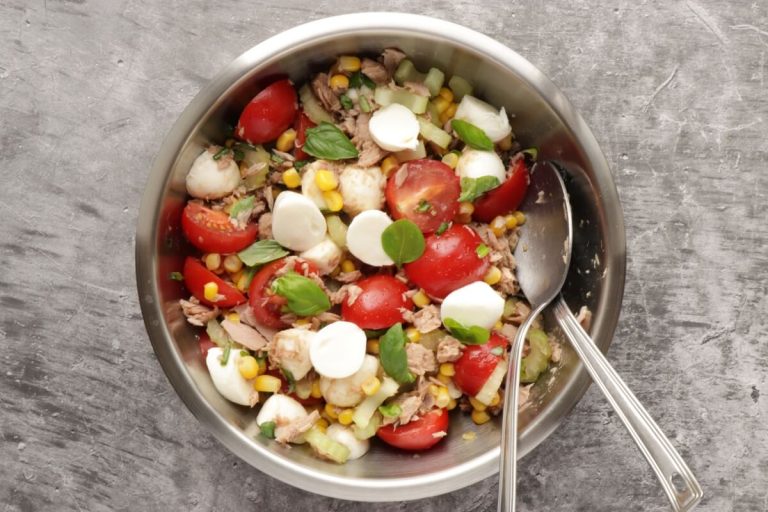 Step 3 - Easy Italian Tuna Corn Salad