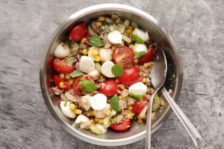 Step 3 - Easy Italian Tuna Corn Salad