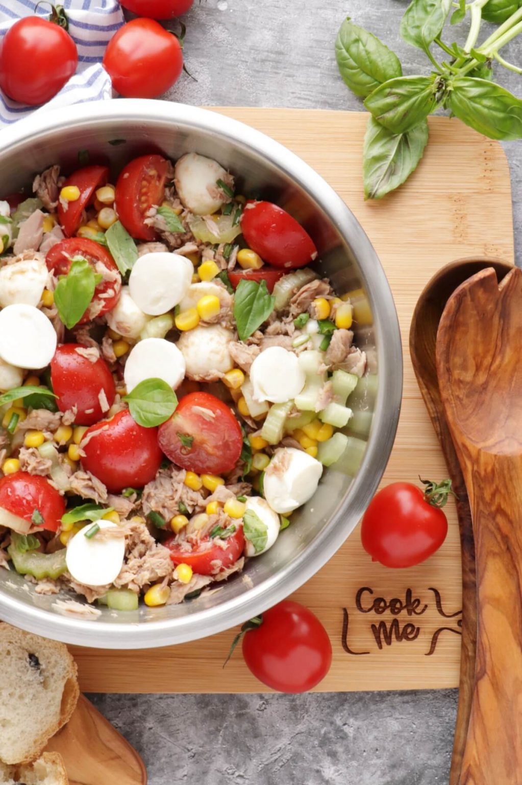 Easy Italian Tuna Corn Salad Recipe - Cook.me Recipes