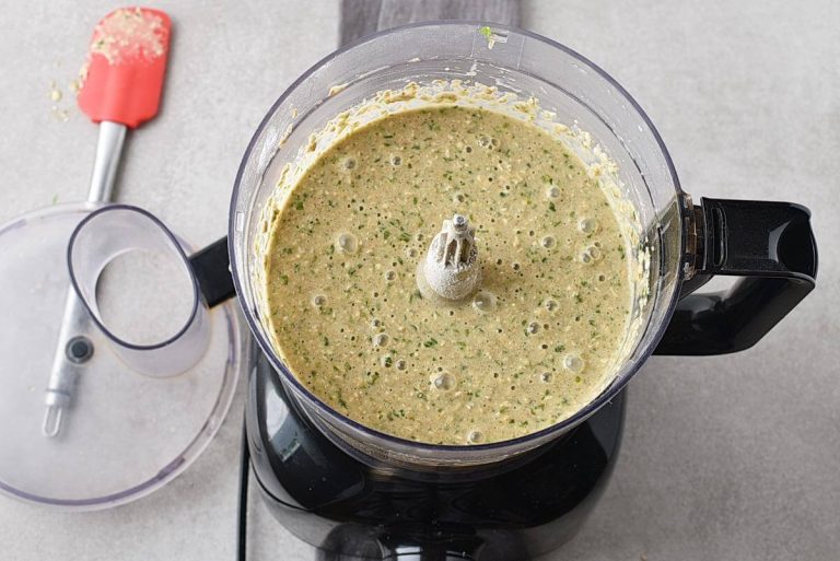 Step 3 - Green Oatmeal Spinach Waffles