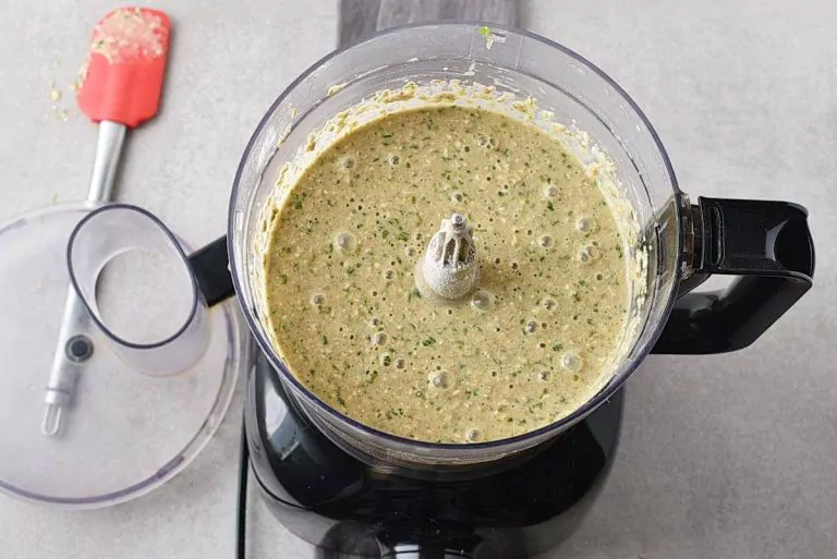 Step 3 - Green Oatmeal Spinach Waffles