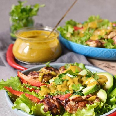 Grilled Chicken Mango Salad Recipes– Homemade Grilled Chicken Mango Salad– Easy Grilled Chicken Mango Salad